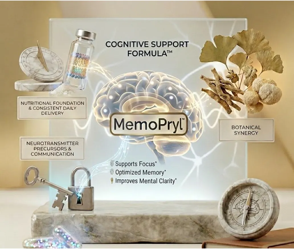 MemoPryl™ Brain & Cognitive Support Formula